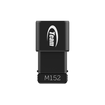 USB ფლეშ მეხსიერება  TEAM M152 DRIVE 16 GB BLACK RETAIL