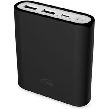 პორტატული დამტენი  TEAM PowerBank WP10400 10400mAh BLACK RETAIL