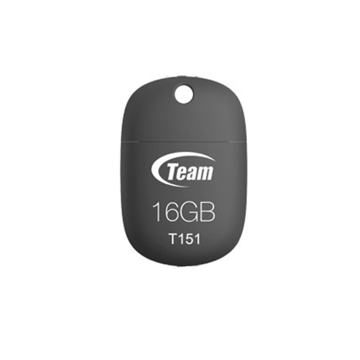 USB ფლეშ მეხსიერება TEAM T151 DRIVE 16 GB GRAY RETAIL