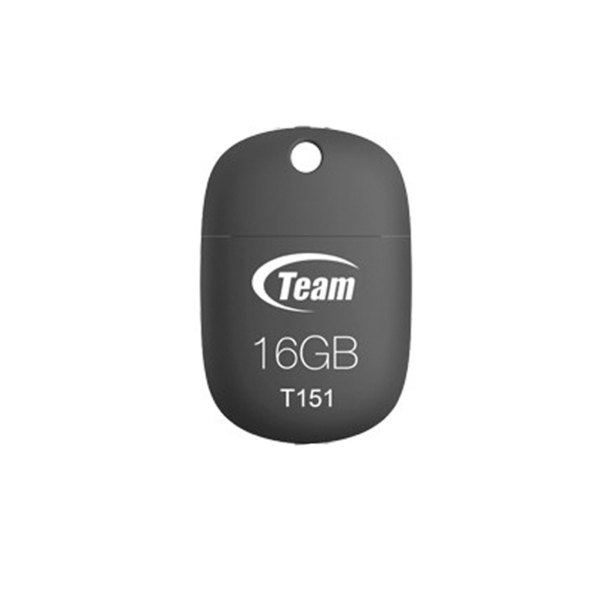 USB ფლეშ მეხსიერება TEAM T151 DRIVE 16 GB GRAY RETAIL