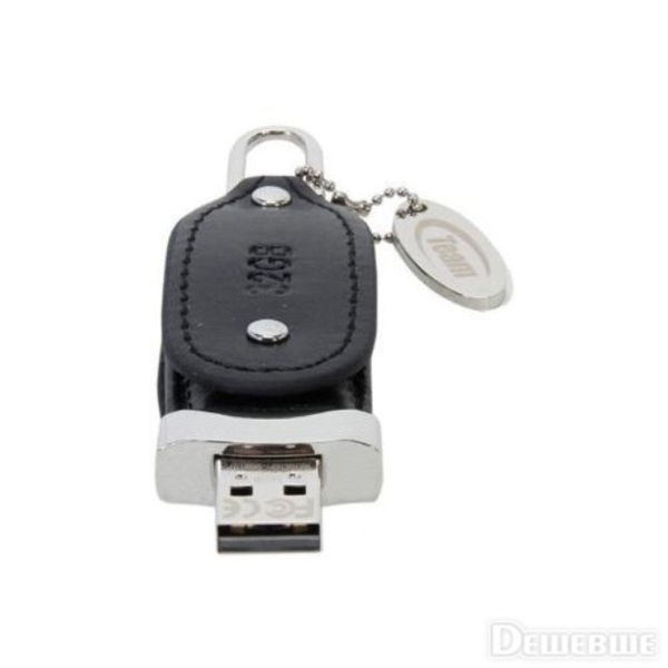 USB ფლეშ მეხსიერება  TEAM TL01 DRIVE 32 GB BLACK RETAIL