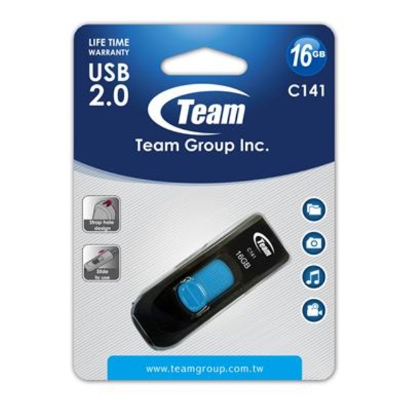 TEAM USB C141 16 GB BLUE RETAIL