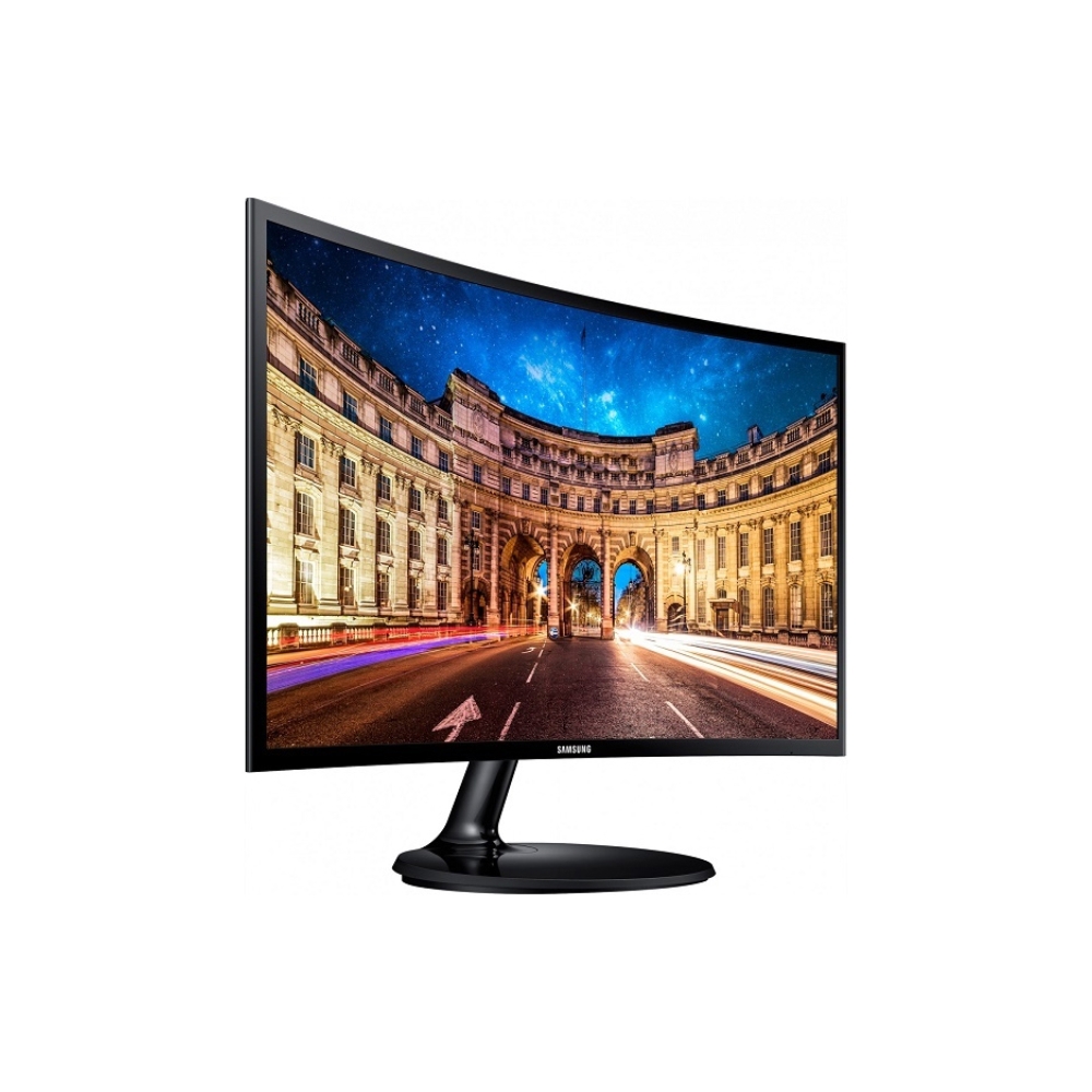 მონიტორი Samsung 23,5" CUR (1920 X 1080) ,4 (GTG) 250 CDM2, 3000:1 (LC24F390FHIXCI)