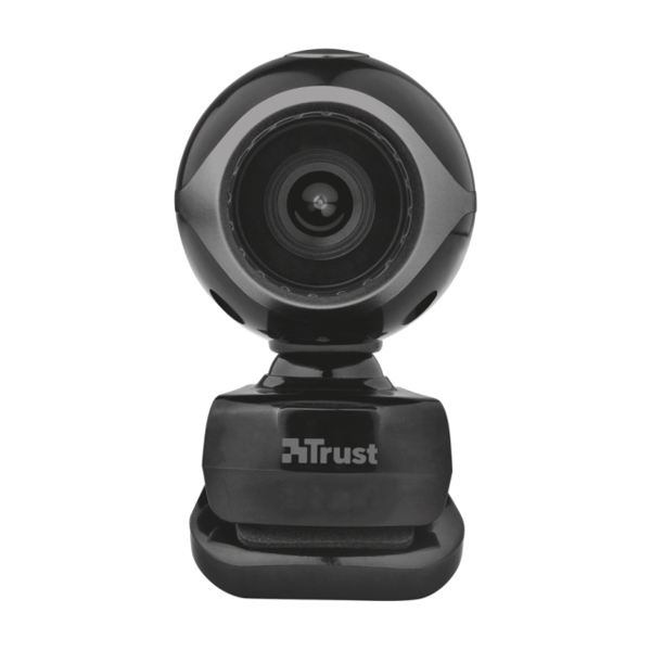 ვებკამერა IT/cam TRUST EXIS WEBCAM BLCK-SLVR 17003