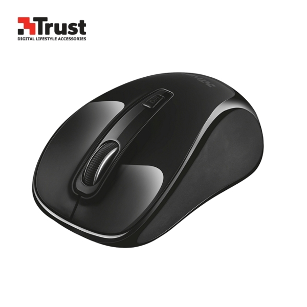 მაუსი TRUST XANI OPTICAL BLUETOOTH MOUSE Speed select button (800-1200-1600 dpi) 10m wireless range - BLACK