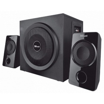 დინამიკი TRUST ATLAS 2.1 SUBWOOFER SPEAKER SET 60W peak power (30 Watt RMS) Volume and bass control Smart power management: goes to stand-by when not in use - Black