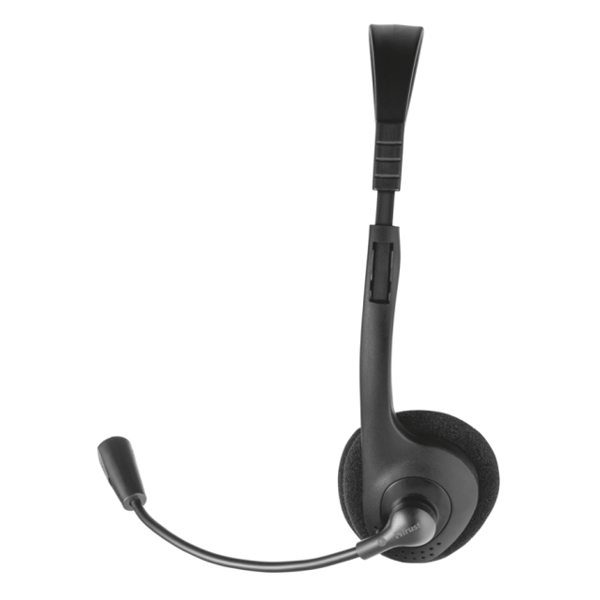 ყურსასმენი TRUST PRIMO CHAT HEADSET FOR PC AND LAPTOP Inline remote control|yes Connector attached|3.5mm Cable length 1.8m - Black