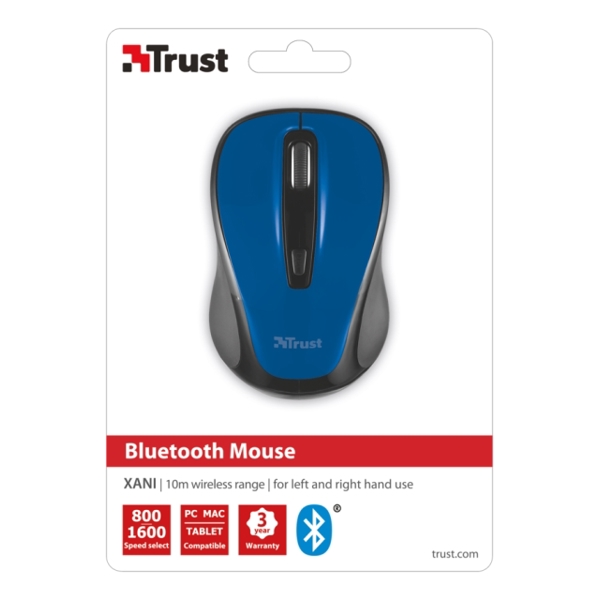 მაუსი TRUST XANI OPTICAL BLUETOOTH MOUSE