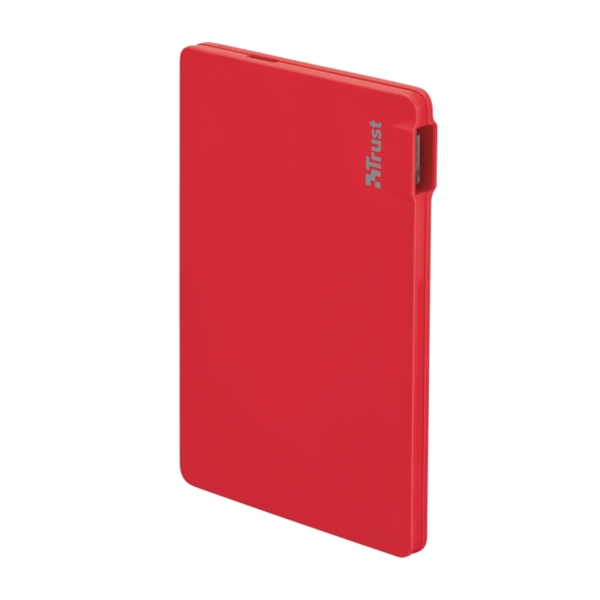 პორტატული დამტენი TRUST POWERBANK 2200 mAh ULTRA-THIN PORTABLE CHARGER