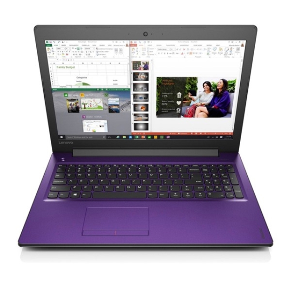 ნოუთბუქი IDEAPAD IDEAPAD 310-15IKB PURPLE , 15.6" HD ,PENT N4200, 4GB, 500GB, DVD-RW, DOS