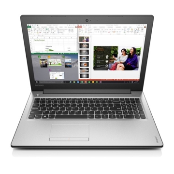 ნოუთბუქი Lenovo IDEAPAD IDEAPAD 310-15IKB SILVER , 15.6" HD ,I3 6006U , 4GB, 500GB, DVD-RW, DOS