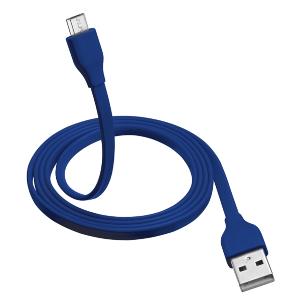 სადენი  TRUST UR MICRO-USB CABLE 1M -BLU