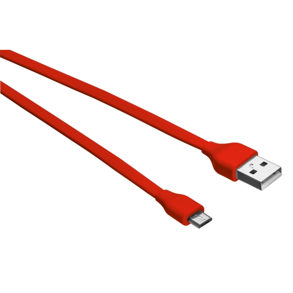 სადენი  TRUST UR MICRO-USB CABLE 1M -RED