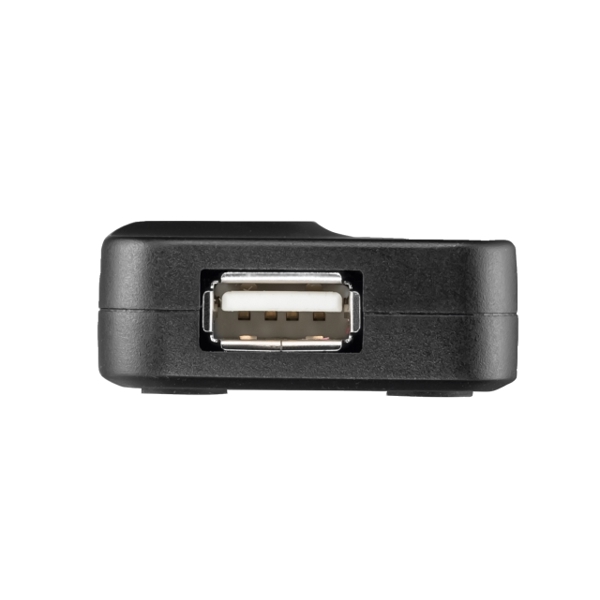 USB ჰაბი TRUST OILA 4 PORT USB 2.0 HUB; Flat USB cable 