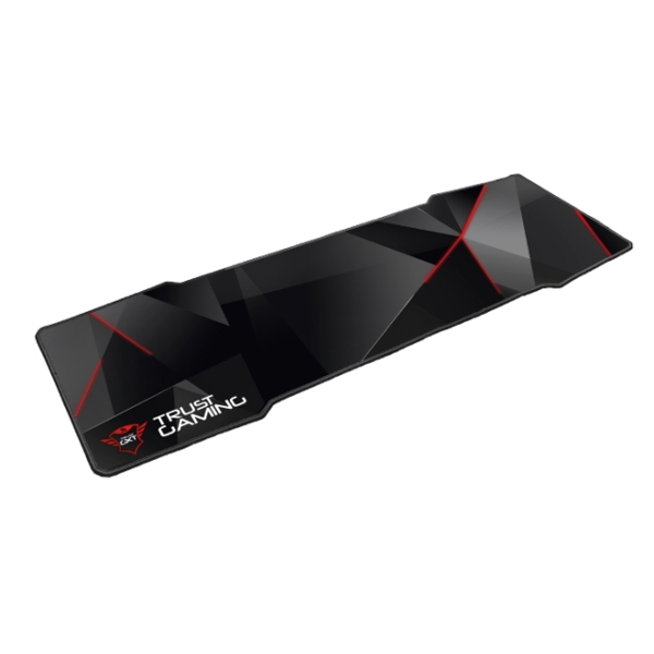 მაუსის პადი TRUST GXT 209 XXXL MOUSE PAD XXXL Surface to accommodate keyboard and mouse (900 x 300 mm) Ideal for all gaming mice, no matter what sensor