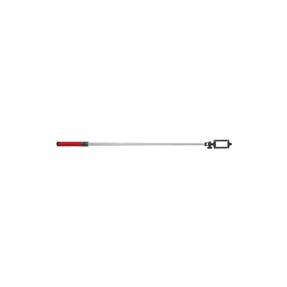 სელფის მონოპოდი  TRUST BLUETOOTH FOLDABLE SELFIE STICK, Built-in rechargeable battery (USB charge cable included)- RED