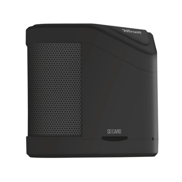 დინამიკი TRUST MUZO WIRELESS BLUETOOTH SPEAKER, 10m wireless range Integrated MP3 player to play music from micro-SD card - BLACK