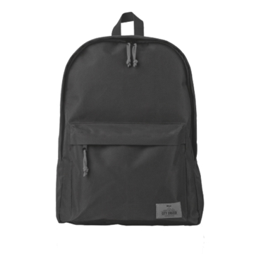 ნოუთბუქის ჩანთა  TRUST CITY CRUZER BACKPACK FOR 16" LAPTOPS - Weatherproof, rugged material Padded back & straps -BLACK