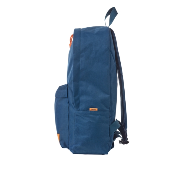 ნოუთბუქის ჩანთა TRUST CITY CRUZER BACKPACK FOR 16" LAPTOPS - Weatherproof, rugged material Padded back & straps -BLUE