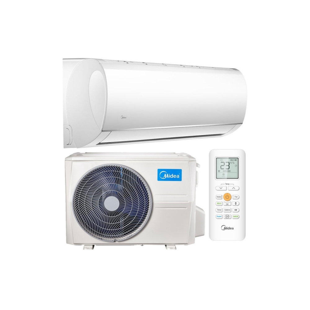 კონდიციონერი MIDEA MSMA-12HRN1 (12 BTU) რეკომენდირებული ფართი 35 კვ2