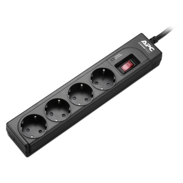 დენის გამანაწილებელი SURGE PROTECTION APC P43B-RS 4 OUTLETS 1M POWER CORD 230V