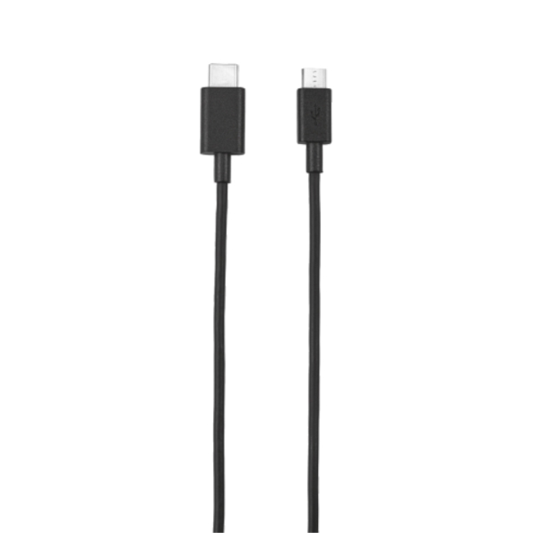 სადენი  TRUST USB2.0 USB-C TO MICRO-USB CABLE 480MBPS 1M, Reversible USB-C connector ,micro-USB connector, to use with smartphones, 1m cable length,