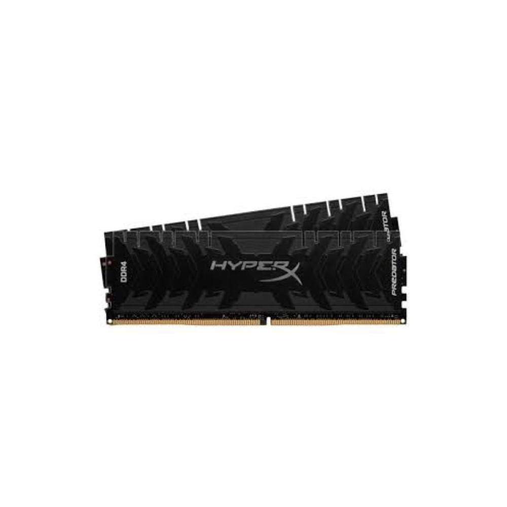 ოპერატიული მეხსიერება  Kingston DDR4 DIMM 288PIN HYPERX PREDATOR BLACK 16GB KIT 3333MHZ DDR4 CL16 DIMM 16