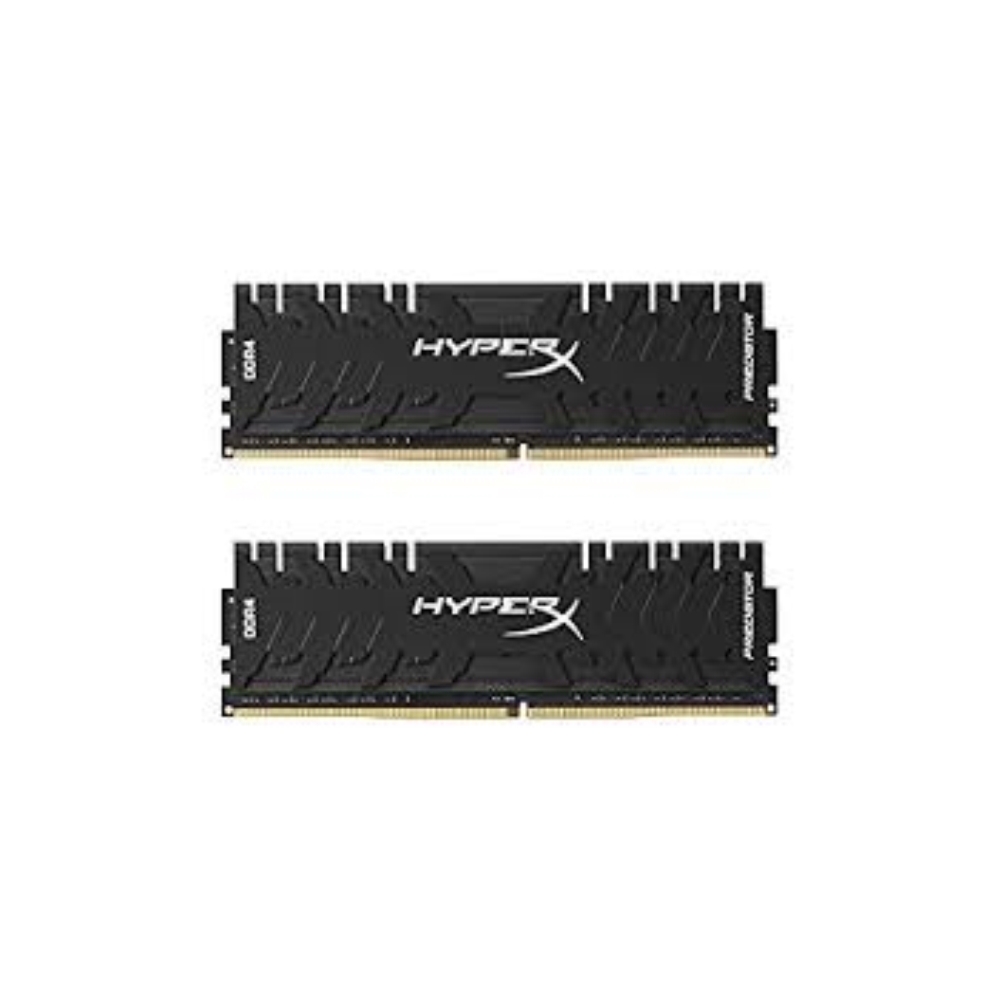 ოპერატიული მეხსიერება  Kingston DDR4 DIMM 288PIN HYPERX PREDATOR BLACK 16GB KIT 3333MHZ DDR4 CL16 DIMM 16