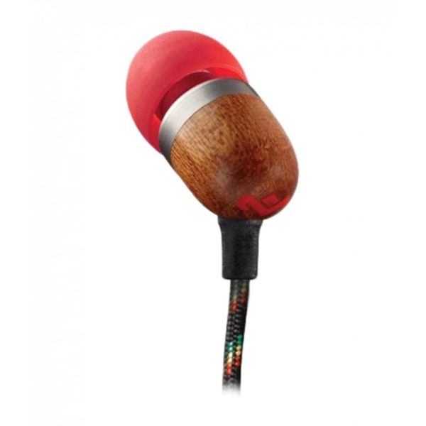 ყურსასმენი  HOUSE OF MARLEY EM-JE041-FI  SMILE JAMAICA IN-EAR HEADPHONES WITH REMOTE AND MICROPHONE  FIRE