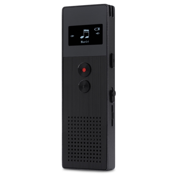 დიქტოფონი Benjie BJ-M23 C6 Metal Voice recorder and MP3 8GB flash memory black