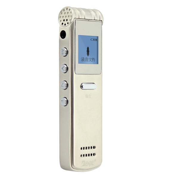 დიქტოფონი Benjie  BJ-S8 S8 Metal Voice recorder 8GB flash memory Gold