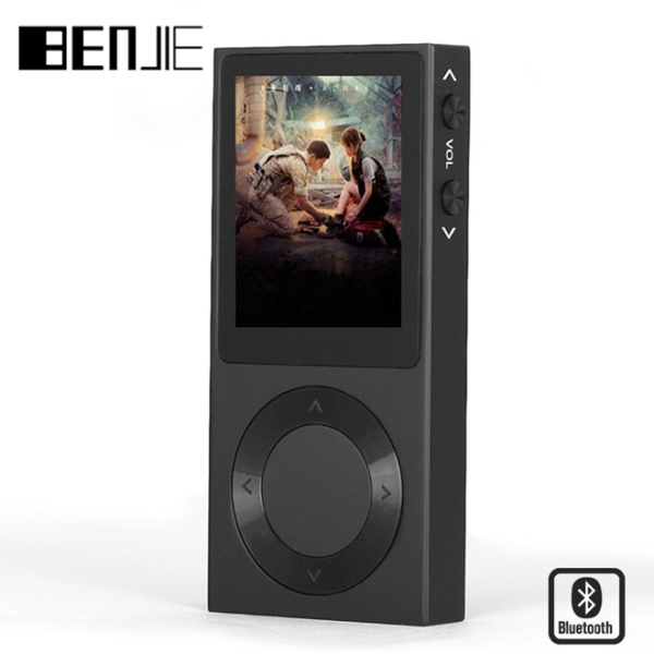 MP3 ფლეიერი BENJIE HiFI bluetooth BJ-T6 T6 Metal MP3 Player black