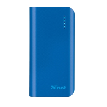 პორტატული დამტენი TRUST PRIMO POWERBANK 4400 PORTABLE CHARGER - BLUE