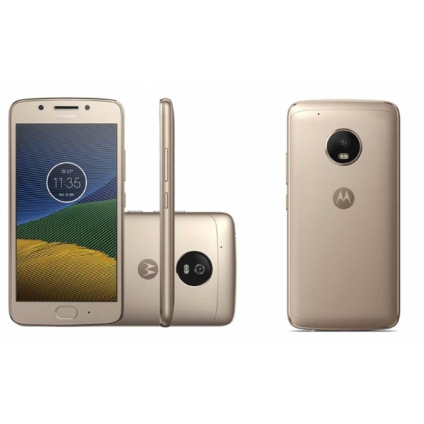 მობილური ტელეფონი  MOTOROLA MOTO G5 PLUS (XT1685) DUAL SIM GOLD