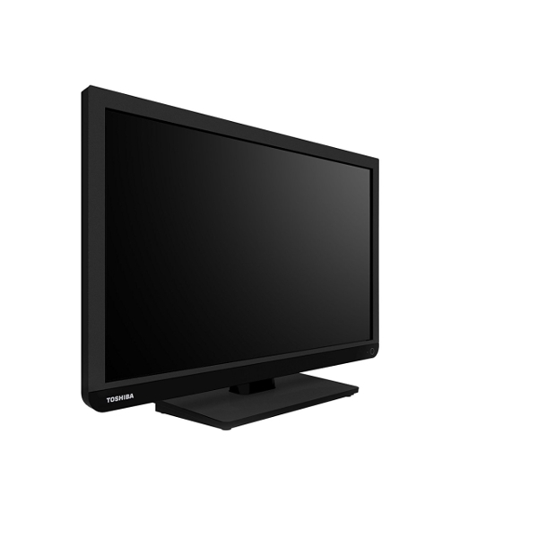 ტელევიზორი LED TOSHIBA TV 22" (56CM) 22S1655EV 1366X768  60HZ 230CDM2 8.5MS 176* USB HDMIX2 RF VG AV NICAM  DVB-T2 C 2X4W