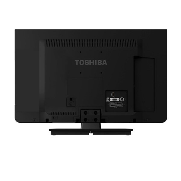 ტელევიზორი LED TOSHIBA TV 22" (56CM) 22S1655EV 1366X768  60HZ 230CDM2 8.5MS 176* USB HDMIX2 RF VG AV NICAM  DVB-T2 C 2X4W