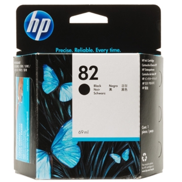 HP 82 69-ml Black DesignJet Ink Cartridge