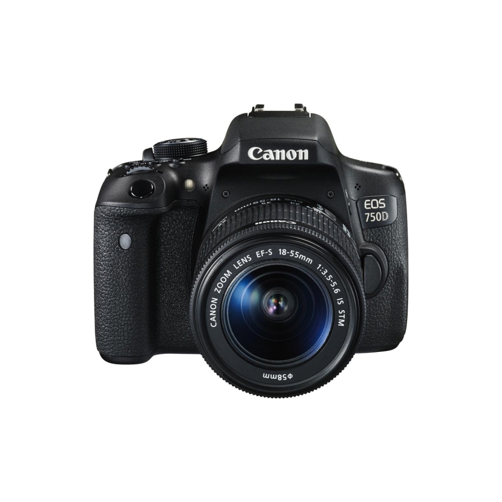  ფოტოაპარატი CANON 750D EF-S 18-55 IS STM   MM F3.5-5.6 0592C027AA