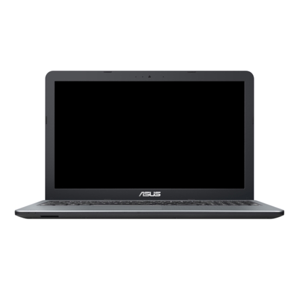  ნოუთბუქი ASUSTEK ASUS D540YA  SILVER  15.6 "  AMD E1-7010 ,4GB, 500GB, NO ODD