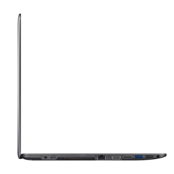  ნოუთბუქი ASUSTEK ASUS D540YA  SILVER  15.6 "  AMD E1-7010 ,4GB, 500GB, NO ODD