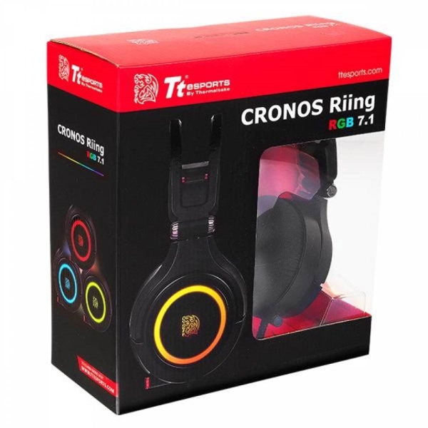 ყურსასმენი   THERMALTAKE CRONOS RIING RGB 7.1 DIGITAL 3D  (HT-CRA-DIECBK-20)