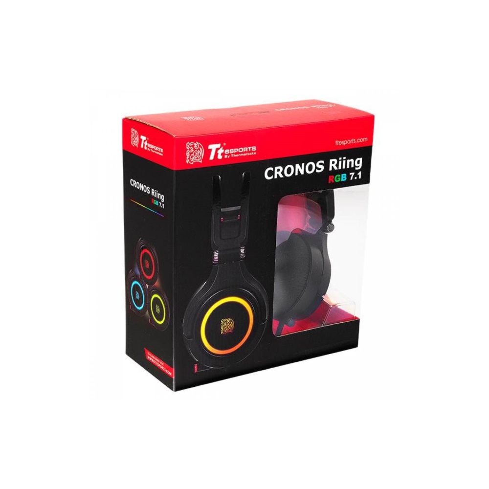 ყურსასმენი   THERMALTAKE CRONOS RIING RGB 7.1 DIGITAL 3D  (HT-CRA-DIECBK-20)