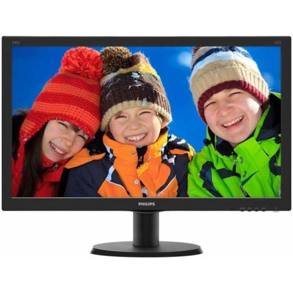 მონიტორი Philips 23,8" LCD 240V5QDAB/01