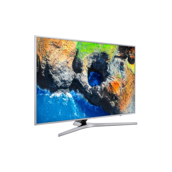 ტელევიზორი LED SAMSUNG TV 49"(124CM) UE49MU6400UXRU  SILVER FLAT  SMART 4K 3840X2160  DVB-T2CS2 HDMI USB CI  WIFI