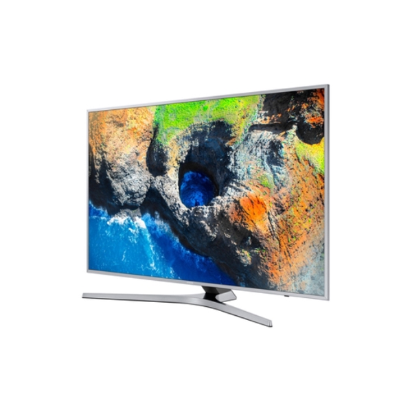 ტელევიზორი LED SAMSUNG TV 49"(124CM) UE49MU6400UXRU  SILVER FLAT  SMART 4K 3840X2160  DVB-T2CS2 HDMI USB CI  WIFI