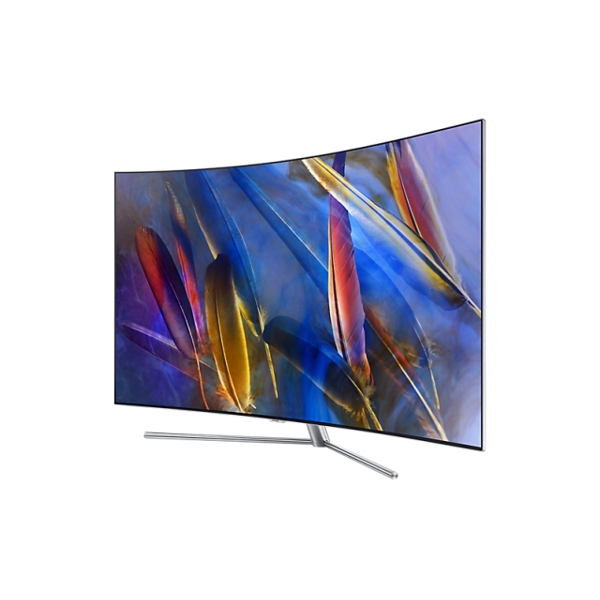 ტელევიზორი  LED SAMSUNG TV 55"(140CM) QE55Q7CAMUXRU QLED  CURVAED SMART ULTRA 4K 3840X2160   DVB-T2CS2 HDMIX4 USBX3  CI+PCMCIA WIFI DVB-T2CS2