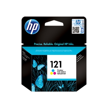 HP 121 Tri-color Original Ink Cartridge