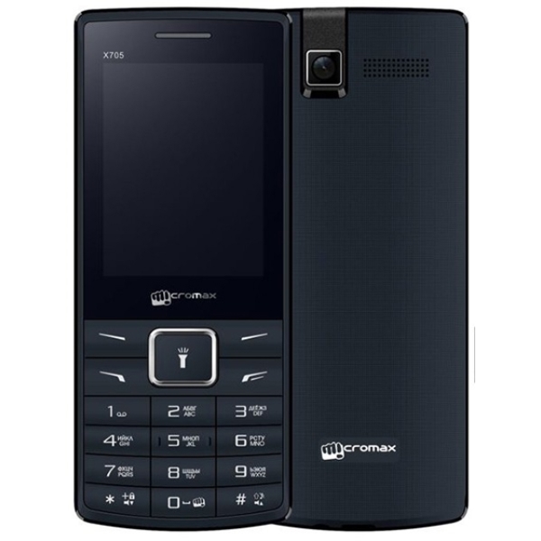 მობილური ტელეფონი MICROMAX MOBILE PHONE X705 BLACK