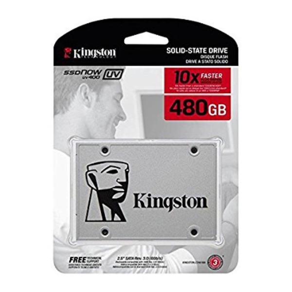 SSD დისკი KINGSTON SSDNow UV400 SATA3 2.5 SUV400S37/480G