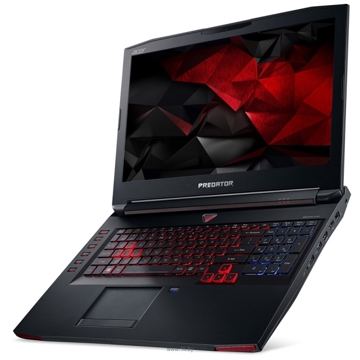 ნოუთბუქი Acer Predator  G5-793-7560, Black, Intel® Core™ i7-6700HQ, 17,3" FHD Acer CineCrystal™ IPS LCD, HD Webcam, NVIDIA® GeForce® GTX 1060, 16GB DDR4, 128 GB SSD + 1TB HDD, No DVD, SD card Reader, 802.11b/g/n + BT, 8CELL Li-ion.